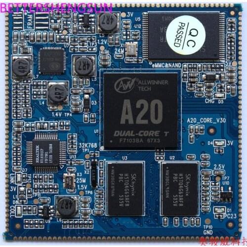 Open source ARM CORTEX-A7 dual-core core board/stamp hole/android4.2.2/A20