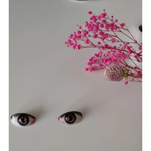 Plastic Fake Brown Eyes for Mask Suit Crossdresser Transvestit Dragqueen