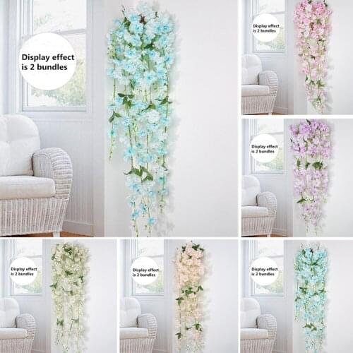 Fake Flower Decoration Simulation Cherry Tree Wedding Arch Flower Fake Decoration Vine Flower