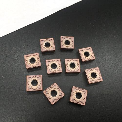 10PCS SNMG120408 MM 1125 Carbide Tip External Turning Tool Carbide Insert Cutting Lathe CNC Tools Lathe Cutter Stainless Steel