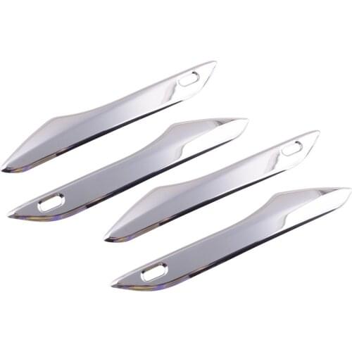 4Pcs Car Chrome Silver Door Handle Cover Trim ABS Plastic Fit For Lexus NX200t NX300 NX300h 2021 2020 2019 2018 2017 2016 2015