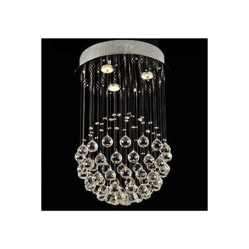 FREE SHIPPING crystal pendant lamp classic 30cm small balls pendant light bedroom study light