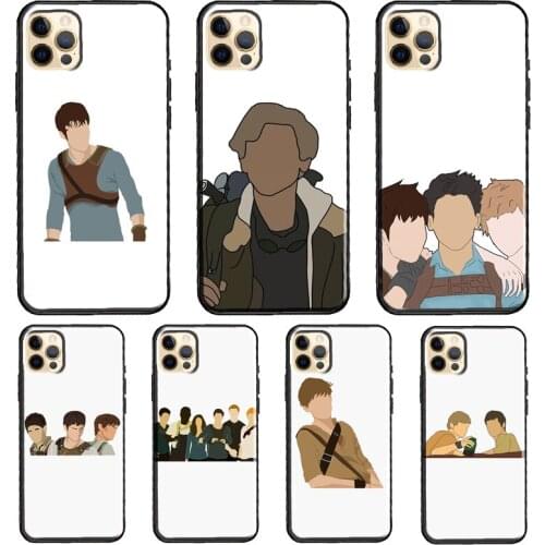 The Maze Runner Silicone Case For iPhone XR X XS MAX SE 2020 6S 7 8 Plus 12 Mini 11 Pro Max Shell Cover