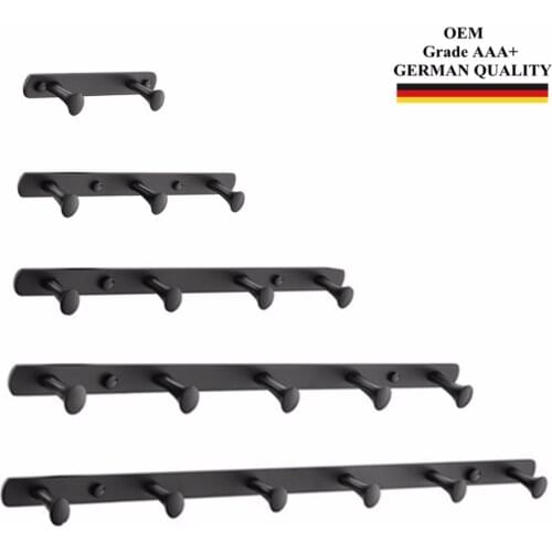 Black Brass Electroplating Finish Kitchen Hook Bathroom Accessories Wall Hook Kitchen Holder OEM Grade AAA+ Quality Warranty