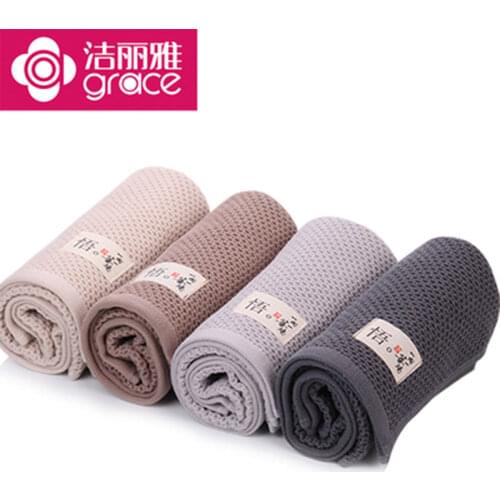 Four packs) 100% pure cotton towel, wash face and wipe sweat towel, breathable, soft and absorbent