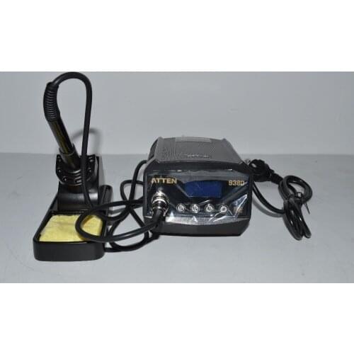 60W Digital Welding Desoldering Solder Station Atten AT938D ESD Solder Iron LCD Display Thermo-Control Anti-Static