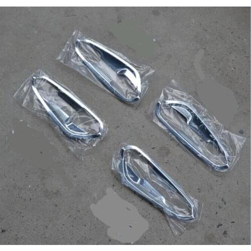 Fit For Ford Fusion Mondeo Chrome Door Handle Bowl Insert Trim Garnish Cup Molding Overlay 2013 2014 2015 2016 2017