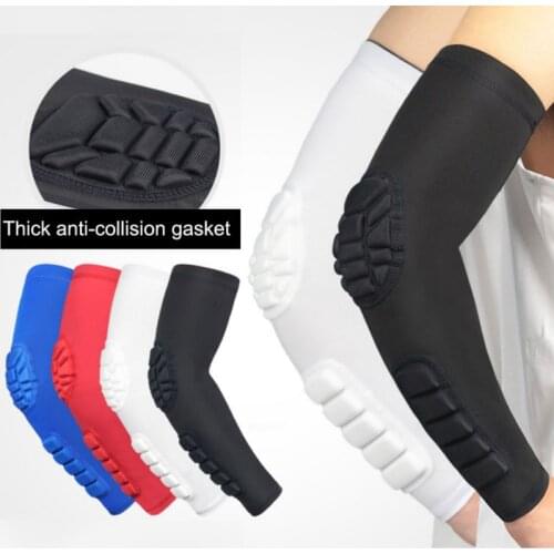 Breathable Sports Basketball Elbow Protector Arm Sleeve Armband Elbow Support Cycling Sport Elbow Pad Outdoor Cycling Protector