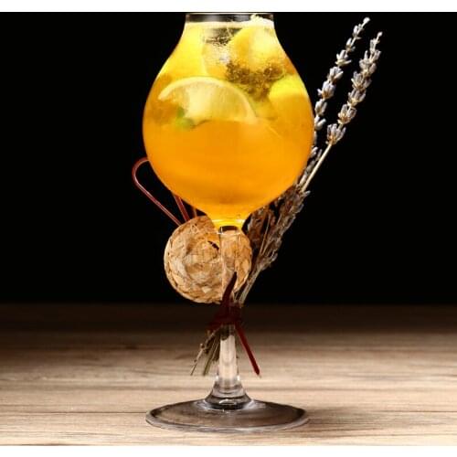 Graceful Modelling Onion Bulb Bud Shape Bar New Drinks Cocktail Glass Verre Whisky Whiskey Copita Nosing Tasting Goblet Wine Cup