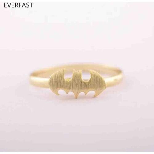 3pc/Set Cute Bat Ring Silver Gold Rose Gold Color Bats Finger Rings Set Women Jewelry Accessories Free Shipping