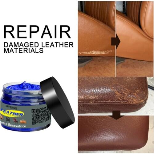 Leather Repair Gel Repair Cream Car Seat Leather Renew Care Coating Cracks Restoration Leather Refurbishing Decontamination