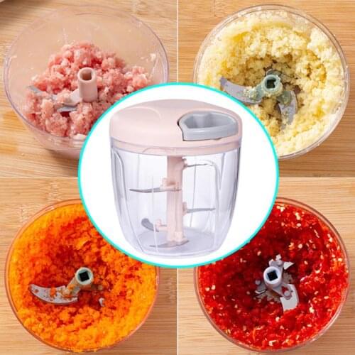 Multi-function Manual Meat Grinder Food Chopper Mincer Mixer Fruit Vegetable Nut Shredder Grater Kitchen Gadgets