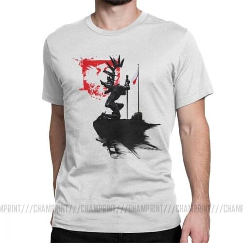 Vintage Polish Hussar T-Shirts Men 100% Cotton T Shirt Poland Husaria Warszawa Eagle Polska Short Sleeve Tee Shirt Party Tops