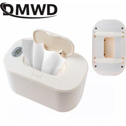 USB Baby Wipes Heater Wet Towel Dispenser Thermostat Warm Tissue Paper Case Napkin Electric Heating Insulation Box Holder