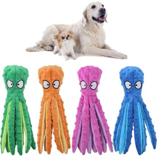 New Cute Pet Dog Cat Plush Squeak Sound Dog Toys Funny Durable Chewing and Molar Educational Toys Pet Supplies