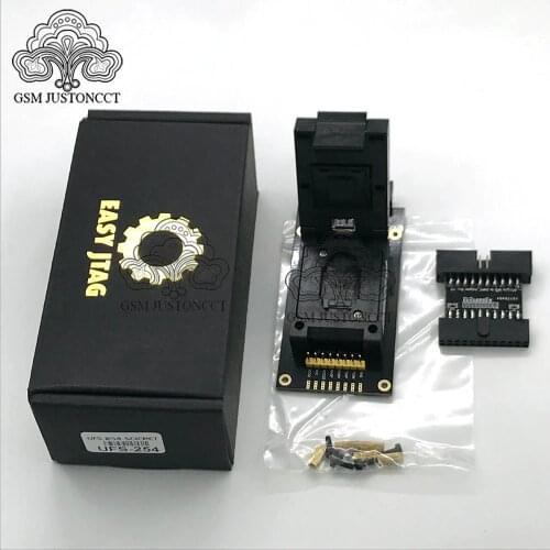 2020 Newest ORIGINAL Easy-Jtag Plus UFS BGA-254 Socket / EMMC 254 Adapter with EASY JTAG PLUS BOX work