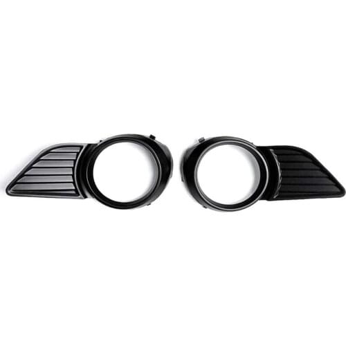 NEW-Car Front Bumper Fog Light Lamp Frame Cover Replacement for Toyota Sienna 2011-2017