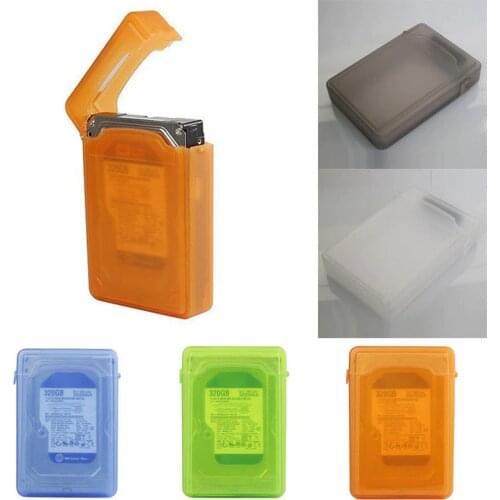 Wholesale New 3.5 Inch Dustproof Protection Box for SATA IDE HDD Hard Disk Drive Storage Case