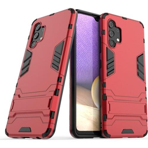 Shockproof Armor TPU + PC Tough Cover For Samsung A32 4G Case Kickstand Cases For Samsung Galaxy A32 5G SM-A325F A 32 6.4" Coque