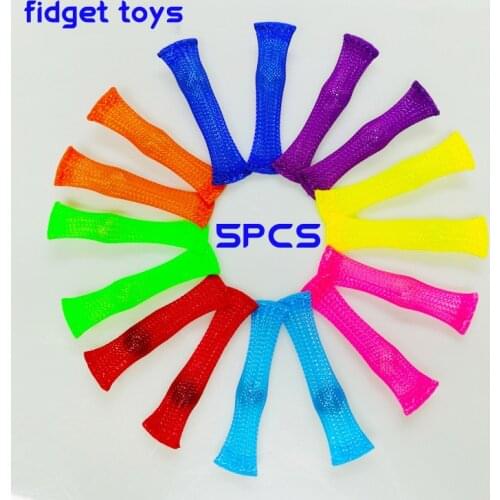 Trend Marble Mesh Sensory Fidget Toys-stress Ball Poppit Figet with Bead Popit Simple Dimple Anxiety Therapy Mini Autism Toys