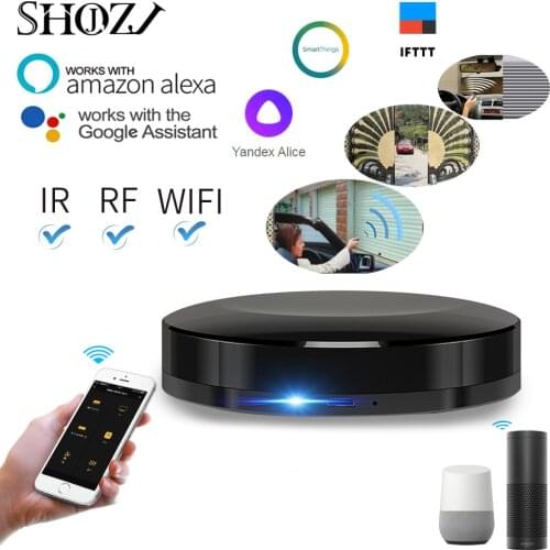TUYA Intelligent Universal WIFI+IR+RF Switch Learning Extension Remote Controller Smart Home Automation Compatible for Alexa