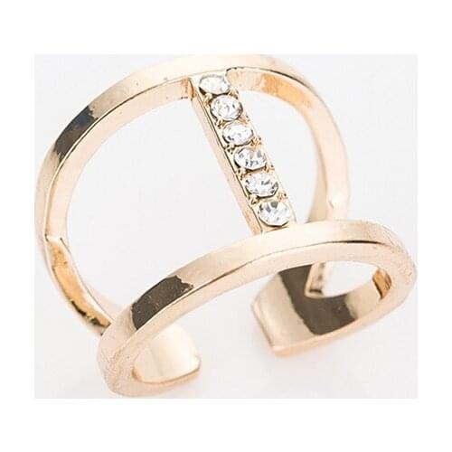 YFJEWE gathering prominent personality Ms. equipped with jewelry Fashion ring wedding rings women elegant party R009