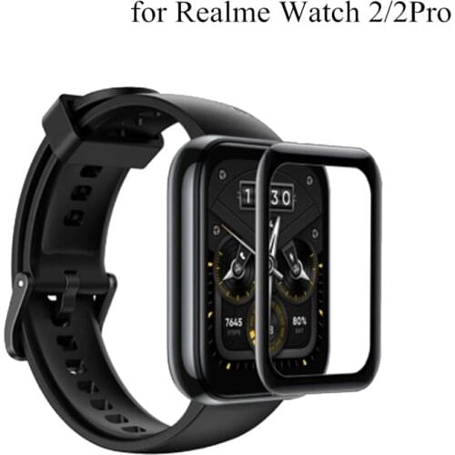 3D Full Screen Protector Film for Realme Watch 2 2Pro SmartWatch Soft Protective Cover For Realme Watch 2 Pro Not Tempered Glass