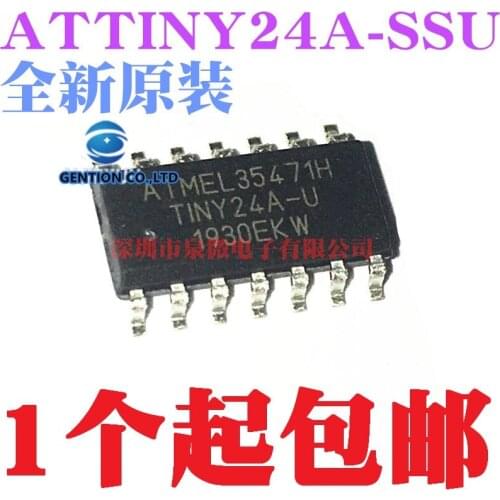 5PCS ATTINY24A-SSU ATTINY24A SOP in stock 100% new and original