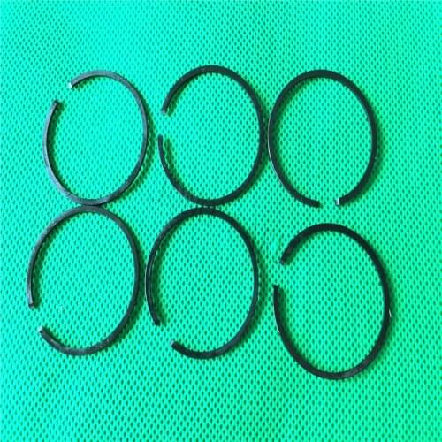 6pcs Piston Ring 40mm X1.5mm For Chinese Brush Cutter 40-5 40cc BC430 CG430 TL43 BG430 1E40F-5 Grass Trimmer Mower