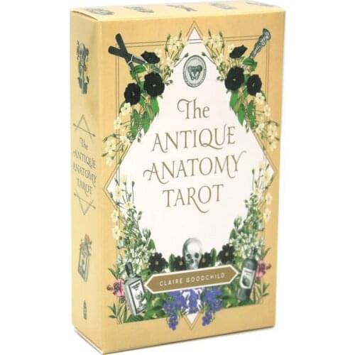78pcs The Antique Anatomy Tarot Cards English Version Classic Tarot Card Deck Oracle Divination Board Games Playing Cards PDF