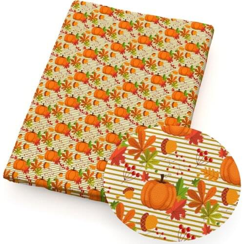 David accessories 50*145cm Gold Halloween Polyester & Cotton Fabric Tissue Kids Bedding Home textile for Sewing Cloth,c11999
