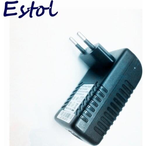 Free shipping DC48V 0.5A 10/100Mbps PoE Injector Power Over Ethernet Adapter,pin 4/5(+),7/8(-),EU 2 Round Pins poe Injector