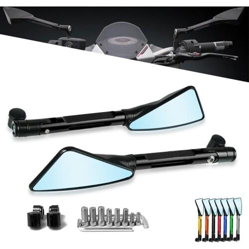 For Honda cb300f cb500f CB 300 F CB 500 F cb300x cb500x CB 300 X CB 500 X 2PCS Universal Motorcycle Rearview Mirrors Motorbike