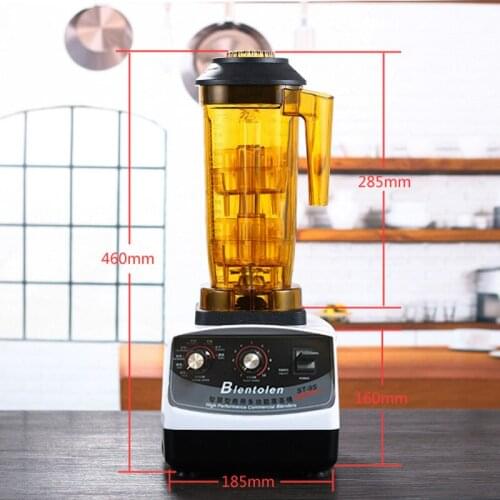 Ice Crushers commercial extraction of tea machine milk shop cover the large capacity power smoothies juice mixe NEW