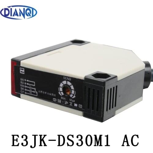 Photoelectric switch E3JK-DS30M1 110V-220V AC infrared sensor switch transducer Diffuse reflection