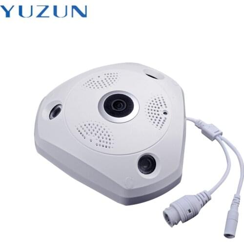 Panoramic 360 camera 3MP full HD infrared ip camera night vision Voice intercom 2048*1536 H264 ONVIF panoramic cctv camera