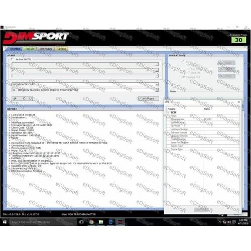 Images (pinout) from ECU`s of TRASDATA in PDF