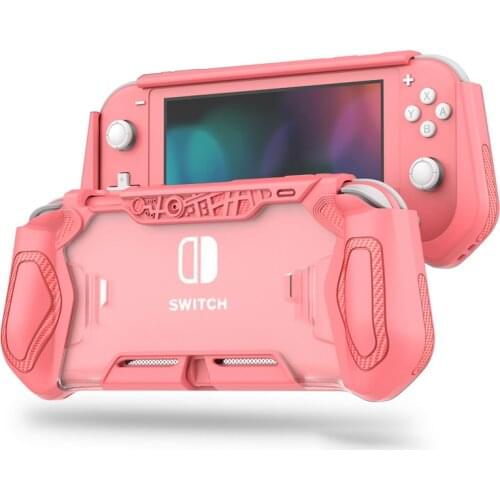 Soft TPU grip case silicone anti-drop box For Nintendo Switch lite integrated protective cover soft shell NSL accessories