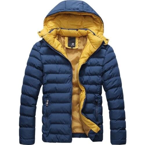 Autumn And Winter New Style Mens Selling down Feather Cotton-padded Clothes MENS Wear Outdoor Casual Fashion Mens