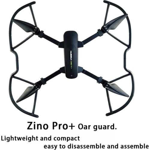 Propeller Props Guard Protection Cover for Hubsan Zino Pro Plus RC Drone Quadcopter - Black and White