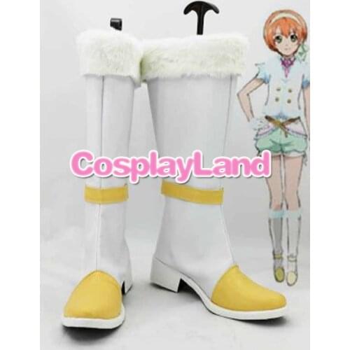 Customize Boots Love Live ! Hoshizora Rin Cosplay Boots Cosplay Costume Anime Party Flat Shoes