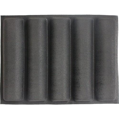 460x335x27mm Silicone Form 5 indents Resuable Silform/Bread Mould Silform Fiber Glass Baking Form Flexipan Food Grade (00358)