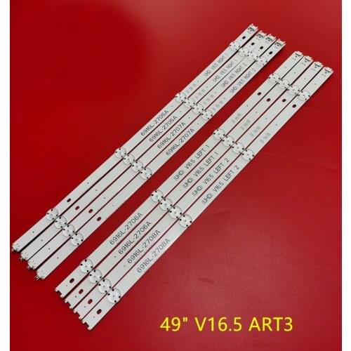 LED Backlight Strip 6916L-2705A 6916L-2706A 2707A 2708A For 49LF5010 49LF5100 49LF5400 49LF510A 49LF510T 49LW540S 100% New