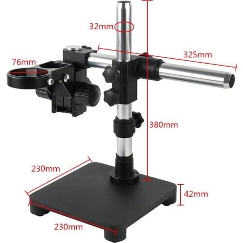 Heavy Type Stereo Trinocular Microscope Binocular Microscope Working Stand Focusing Bracket Table X Y Multi-angle Adjustable