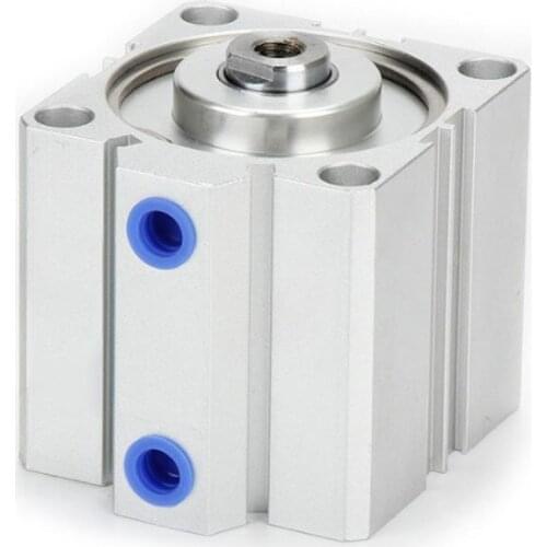 Air Cylinder SDA series Pneumatic Compact airtac type 16 20 25 32 40 50 63mm Bore to 5 10 15 20 25 30 35 40 45 50mm Stroke