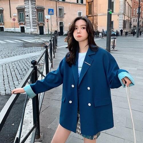 Yipn. igacoyou Women's Double-breasted Blazers