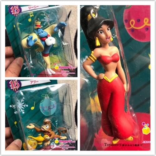 1PCS 4-9cm 2019 Japan Disneyland Christmas collection handmade ornaments genuine pendant Princess Aladdin magic lamp monkey bulk