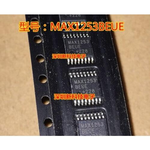 100% Original New In stock MAX1253BEUE MAX1253 TSSOP-16