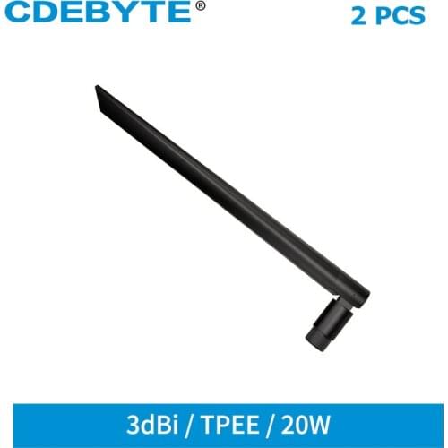 2pcs/lot 230MHz SMA-J Interface 50 Ohm Impedance Less Than 1.5 SWR 3.0dBi Gain High-quality Omnidirectional Antenna TX230-JKD-20