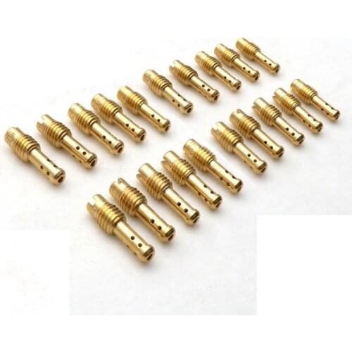 20x Motorcycle Pilot Jet 8 Bleed Holes for MIKUNI VM/TM/TMX VM22/210 EN GN TZR AX100 TM TMS Carburetor 15-57.5